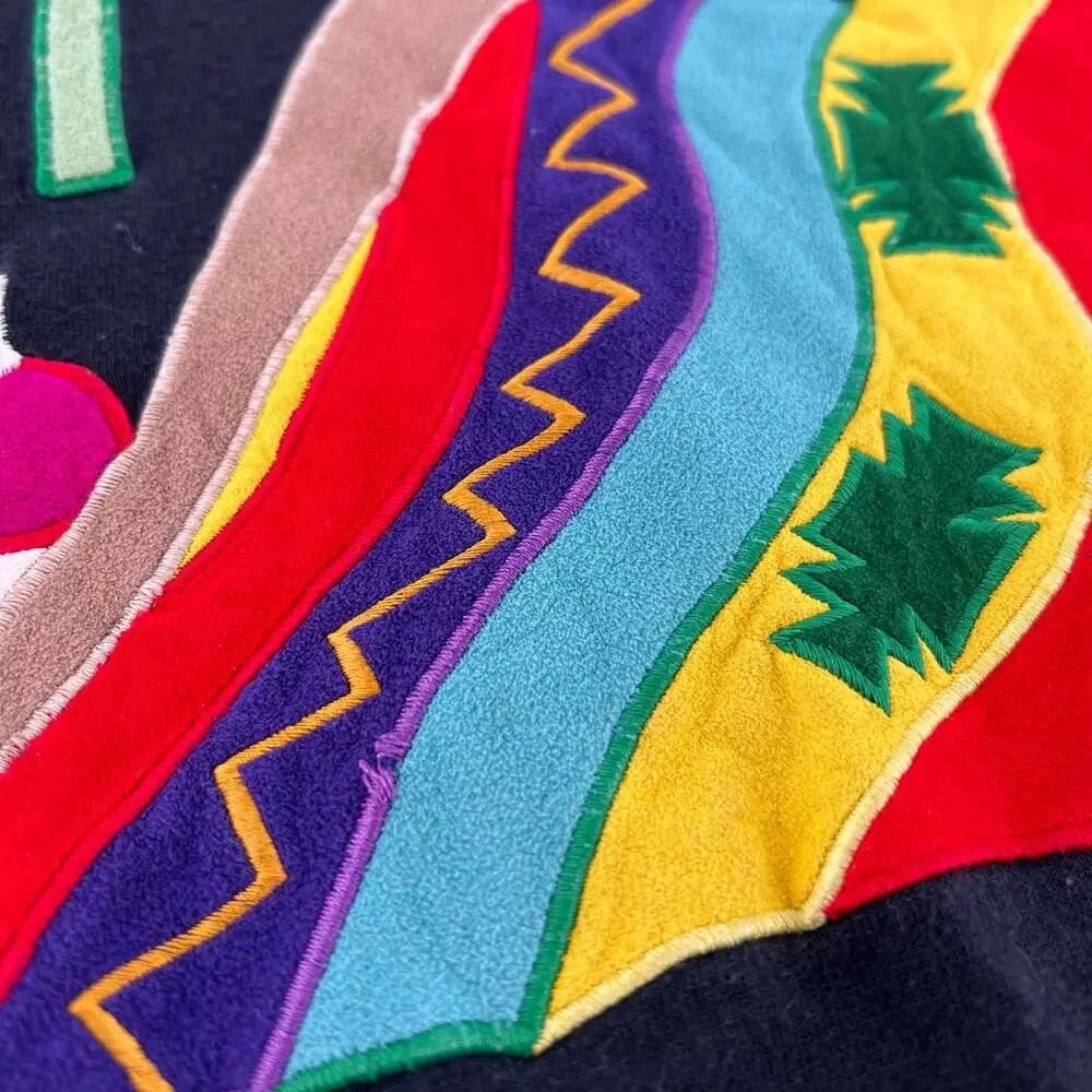 90s Native American ultrasuede design tshirt 1990s vintage - Picture 3 of 7